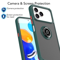 Étui antichoc avec support magnétique pour ZTE Blade V80 Pro/V80 Vita, support de voiture magnétique, béquille, coque de protection pour téléphone