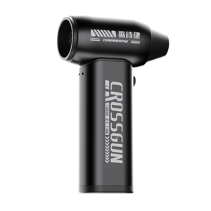 CROSSGUN Q7 Nouveau mini ventilateur à jet violent, souffleur d'air, 130000 tr/min, tout en alliage d'aluminium, ventilateur turbo à jet portable, souffleur d'air - Product Image 3