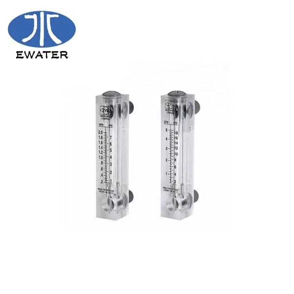 High Quality LZM Series Panel Air Flow Meter Liquid Rotameter For Industrial Water Treatment