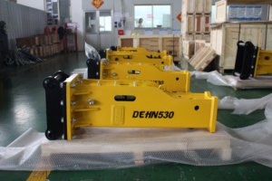 최저가 1-60 톤 굴삭기 미니 유압 해머 미니 굴삭기 차단기 코어 모터 구성 요소가있는 해머 - Product Image 5