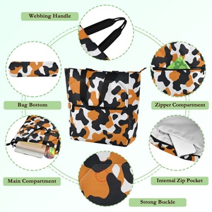 2025 Girls School Tote Bag Custom Print Large Capacity Shoulder Bags Ins Fashion Book <b>Handbags</b> for Class Knapsack - Product Image 3