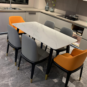 Đồ Nội Thất Nhà Hàng Nhà Máy Bộ Bàn Và Ghế Ăn Chất Lượng Cao Bàn Ăn Hiện Đại - Product Image 3