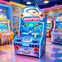 Machine d'arcade de pêche électronique pour 2 joueurs, prix d'usine, avec simulateur de pêche et joystick simulé, jeu de rédemption