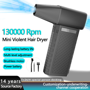Giant Storm Handheld Power Fan 130000RPM Battery Powered Portable Dust <b>Blower</b> with Night Light for Household Cleaning - Product Image 2