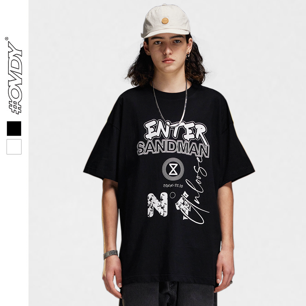 Wholesale Summer Fashion Hip Hop 100 Cotton Half Sleeve New White And Black Couple Wear 0g T Shirt Screen Printing Buy Summer New White T Shit Wholesale T Shirt Printing Couple Wear Product On
