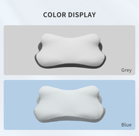HNOS Meilleur oreiller en mousse à mémoire de forme Doux Nouveau design de literie orthopédique en mousse respirante Oreiller de lit pour le sommeil