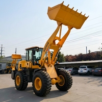 NSZ938 3-Tonnen-Radlader 1,8m³ Schaufel WEICHAI 4WD Frontlader Kleine Baumaschine für Landwirtschaft und Materialtransport