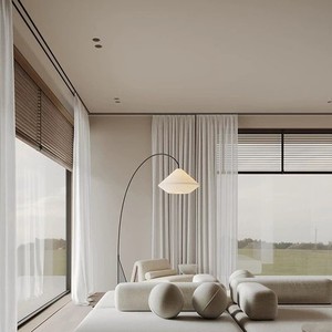 Lampadaire LED à lumière chaude 1250x1950mm avec interrupteur pour salon, chambre, bureau, coin lecture - Product Image 3