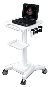 Chariot portable pour échographe avec supports pour transducteurs, pour échographie mobile en milieu hospitalier et en soins intensifs - Product Image 2