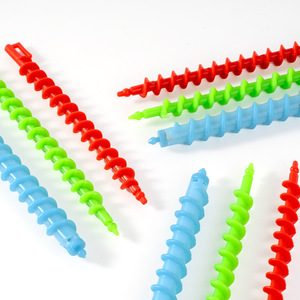 Hair salon special perm screw <b>rod</b>, various sizes, hollow cold perm screw <b>rod</b>, wavy curling <b>plastic</b> screw <b>rod</b> - Product Image 5