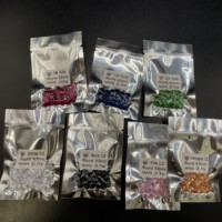 Venta al por Mayor de Circonitas Cúbicas de Corte Brillante de Excelente Calidad 3A de 1-3 mm, 1000 Piezas/Bolsa para la Fabricación de Joyas