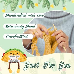 Regalos de Ganchillo Positivos para Mamá, Regalos Divertidos de Ganchillo para el Día de la Madre, Regalo de Apreciación para Mamá, Abuela o Maestra - Product Image 4