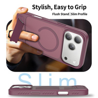 Nueva Funda Magnética para iPhone 18 Pro Max, Acabado Mate Esmerilado, Antigolpes, con Protección para la Lente de la Cámara y Soporte