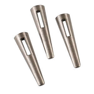 Hebilla de cierre de aleación de zinc plateada para bolsos, herrajes metálicos duraderos - Product Image 5