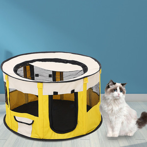 Recinto Portatile Pieghevole di Alta Qualità 2025 per Cani in Rete per Interni ed Esterni Box per Cuccioli con Chiusura a Cerniera per Animali di Piccola Taglia - Product Image 6
