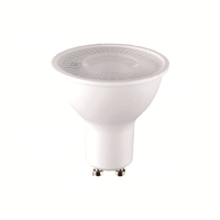 Spot LED GU10 5W COB à intensité variable, design moderne, encastrable, orientable, réglable, montage en surface, IP55, faisceau de 38°, salon