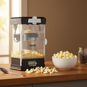 Machine à popcorn de table Vevor 400W à air chaud, noire, 4 oz, modèle D0100X32TRJ - Product Image 2