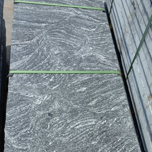 Dalles de <span class=keywords><strong>granit</strong></span> moderne et unique, finition neige nocturne, coupées sur mesure, martelées et flammées, pour pavage extérieur et comptoirs de cuisine - Product Image 6