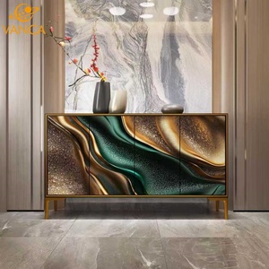 Elegante Consolle <span class=keywords><strong>Vintage</strong></span> in Legno Massello per Arredamento Casa, Soluzione di Stoccaggio Elegante per <span class=keywords><strong>Soggiorno</strong></span> e Ingresso - Product Image 6