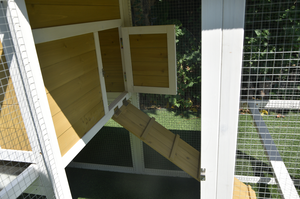 D51-349 Poulailler en bois d'extérieur <span class=keywords><strong>direct</strong></span> d'usine, cage à poulets en bois adaptée aux lapins, poules et petits animaux - Product Image 4