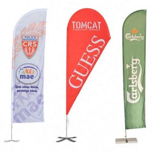 Banderas de Plumas para Exteriores, Pancartas Promocionales Personalizadas, Kit de Publicidad para Negocios, con Soporte de Fibra de Vidrio - Product Image 5