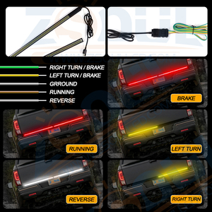 Barra de luz LED para puerta trasera de <span class=keywords><strong>48</strong></span> pulgadas y 60 pulgadas, señal de giro, freno, barra de luz trasera inversa para recoger coches Ford <span class=keywords><strong>Chevrolet</strong></span> Dodge - Product Image 5