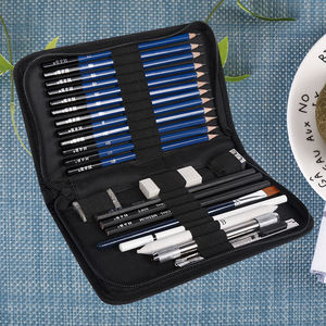 23個の天然木アート描画スケッチ鉛筆キット - Product Image 2