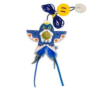 Juguete moderno <span class=keywords><strong>de</strong></span> fieltro con plumas elásticas para gatos, colgante <span class=keywords><strong>de</strong></span> puerta, interactivo, divertido, para aliviar el estrés, artículos <span class=keywords><strong>de</strong></span> Navidad para mascotas - Product Image 5