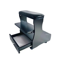 Nouveau tabouret de pédicure repose-pieds pédicure manucure meubles Salon de beauté chariot à ongles chariot bain de pieds tabouret avec roues
