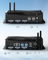Mini PC industriel embarqué avec châssis, processeur Core i3/i5/i7, Windows 11 Pro, double Ethernet 2,5 Gbps, large plage de tension DC 9V-36V, 8 Go/16 Go/32 Go de RAM