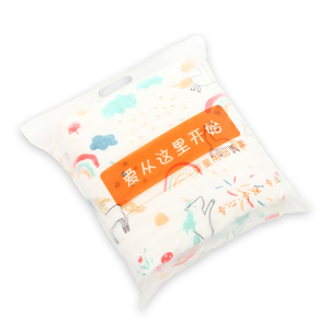 Serviette de bain en gaze Qidou pour bébé, 110x105cm, couverture en coton à 9 couches pour nourrissons et tout-petits - Product Image 5