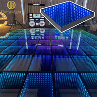 Pista de Baile LED 3D de 5x6m, Resistente al Agua IP65, Control por Teléfono, Vidrio Templado de 10mm, Ideal para Discotecas, Eventos y Espectáculos