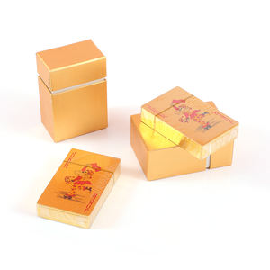 أوراق لعب بوكر بلاستيكية مخصصة جديدة، ناعمة ومقاومة للماء، مطلية بالذهب، متينة، ألعاب لوحية - Product Image 4