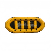 <strong>Best</strong> <strong>Selling</strong> 480cm CE Certified Yellow Inflatable Raft with Full Safety Kit Life Jackets Paddles and <strong>Helmets</strong>