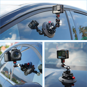 <span class=keywords><strong>Support</strong></span> de caméra à ventouse automatique en alliage d'aluminium pour usage extérieur tout-terrain, accessoires de caméra, <span class=keywords><strong>support</strong></span> de caméra à ventouse pour voiture - Vente directe usine - Product Image 6