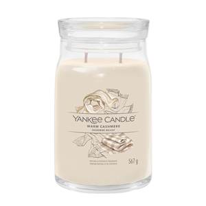 Yankee Candle - Grand pot à bougie à 2 mèches, parfum Cachemire Chaud - Product Image 1