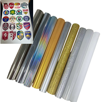 Film de transfert thermique TPU Qinyu 3D gaufré UV DTF en rouleau, adhésif thermofusible pour T-shirt, jean, patch, logo