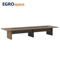 EGROspace Fournisseur d'usine Meubles sur mesure Table de luxe moderne Modulaire pour salle de conférence Bureau de réunion
