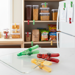 Scatola magnetica riutilizzabile in plastica per alimenti e sigillatura clip da 96 per la chiusura del sacchetto per la conservazione degli alimenti e la tenuta dei messaggi - Product Image 3