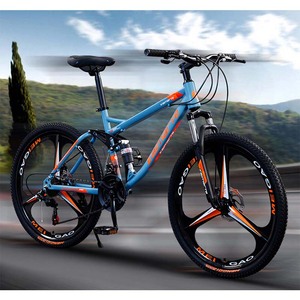 Vélo de montagne à <span class=keywords><strong>double</strong></span> suspension 24/26 pouces, <span class=keywords><strong>double</strong></span> amortisseur à ressort, confortable, décontracté, tout-terrain - Product Image 6