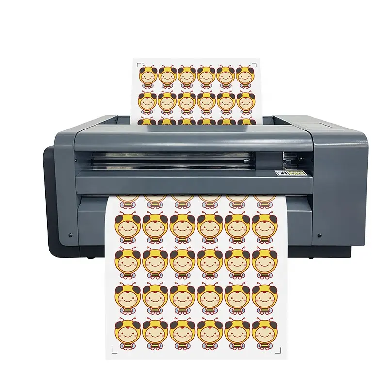 2023 सबसे अच्छा फैक्टरी मूल्य आलेखक मशीन स्वत: खिला A3 + स्टीकर कागजात शीट लेबल मर कटर लेबल काटने की मशीन