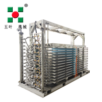 Hoge Efficiëntie Plaatvriesinstallatie voor Tonijn en Geelstaartvis 500-2500kg/batch met Bitzer Compressor