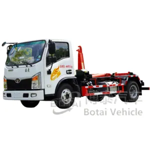 Çin yepyeni 4*2 6x4 10ton rulo kapalı çöp kamyonu 20ton kanca kaldırma çöp kamyonu satılık