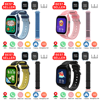 Reloj Inteligente 4G SOS para Niños con Correa de Silicona, Resistente al Agua IP67, GPS, Videollamada Bidireccional, Integración con Servidor de Aplicaciones Privadas Personalizadas OEM