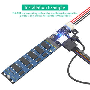 New Version <b>M</b>.<b>2</b> (NGFF) <b>NVMe</b> <b>SSD</b> to SFF-8611/8612 Adapter Supports <b>Nvme</b> 2230 2242 2260 and 2280 Stock Available <b>M</b>.<b>2</b>(NGFF) <b>NVMe</b> SS - Product Image 6