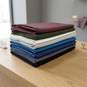 Tela de Poliéster y Algodón Premium de 220 GSM, 60 Pulgadas de Ancho, Textil Elástico en Cuatro Direcciones para Prendas, Uniformes y Ropa - Product Image 3