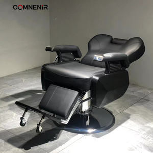 Toptan lüks berber koltuğu kuaför baş aşağı yerleştirilebilir saç sandalye kesme yüksek dereceli sandalye yükseltilmiş ve alçaltılmış olabilir - Product Image 3