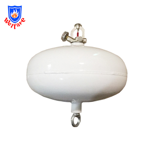 FM200 6L <strong>White</strong> Suspended Fire Extinguisher 68&deg;C Temperature Rated - Product Image 1