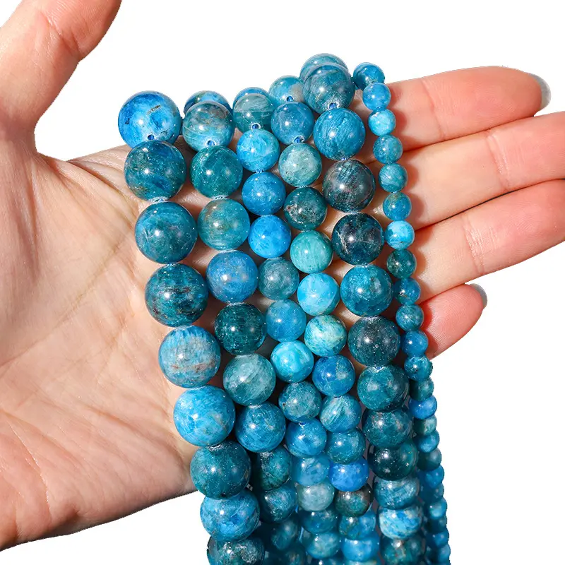 Factory Direct Sale Gemstone Crystal Natural Stone Beads 4 6 8 10 12mm Loose Bead Make Diy Bracelet Beads for Jewelry Making