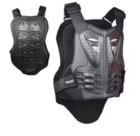 Gilet de Protection pour Moto Motocross, Gilet de Protection pour Moto, Poitrine et Dos, Équipement de Protection